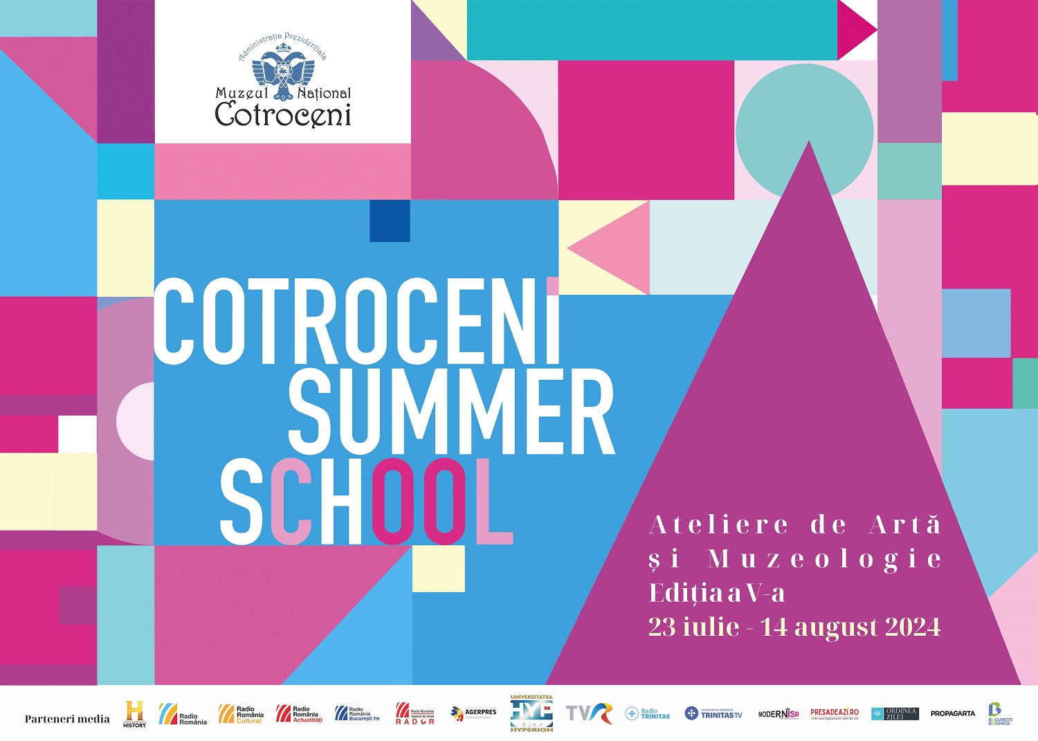 Cotroceni Summer School, ediția a V-a, la Muzeul Național Cotroceni: Ateliere de artă și muzeologie pentru copii