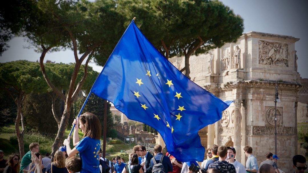 Photo EU flag
